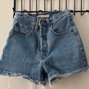 Levi's Classic Blue Jean Shorts
